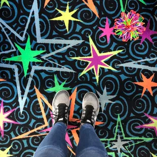 Gotta love bowling carpet