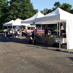 Saturday morning setup