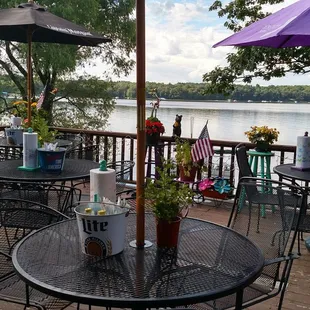Our beautiful deck seating