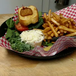 The basil pesto chicken sandwich: One of the daily specials.