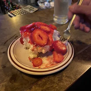 Strawberry cheesecake