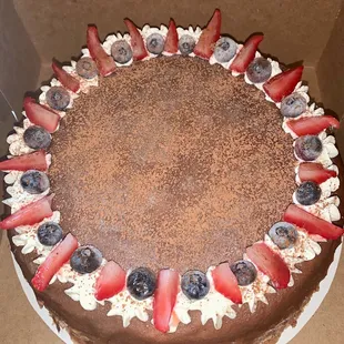 Chocolate Crepe Cake