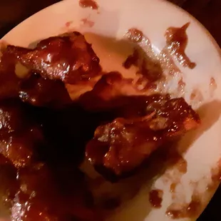 a plate of food on a table