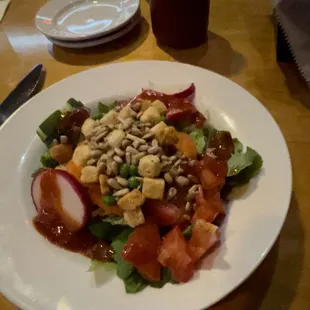 Salad from salad bar