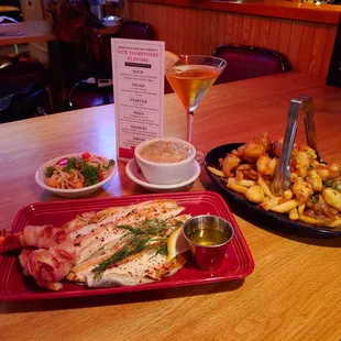 Every month Beedle's features new menu items from different states.  This month (9/19) is New Hampshire.  Everything tastes amazing!