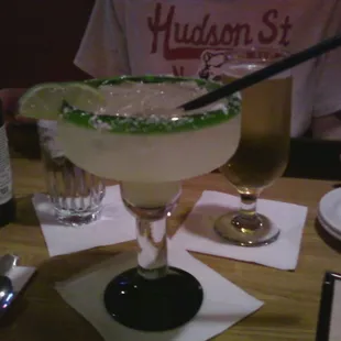 Their delicious margarita!