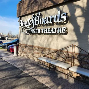 the outside of the building