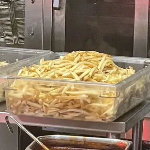 I was so excited to have fresh cut fries.