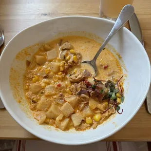 Chicken and Corn Chowder