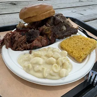 3-Meat Plate & 2 Sides