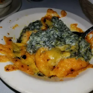 Spinach au gratin