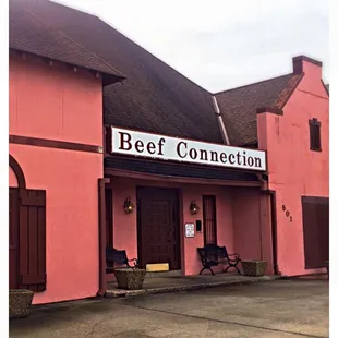 the outside of the building