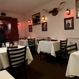 One of the dining rooms