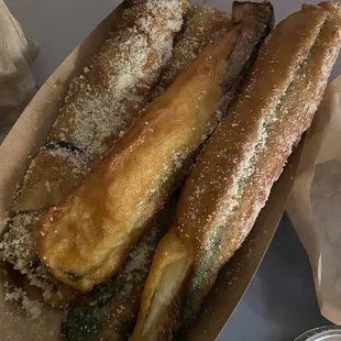 Fried Zucchini- yum!!