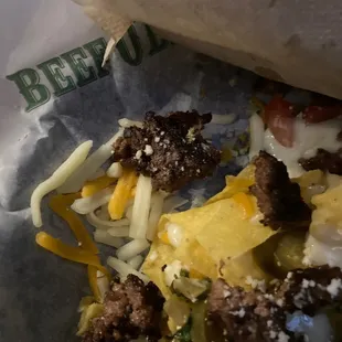 NASTY HAMBURGER MEAT...