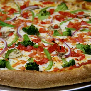 Fresh Made Veggie Pizza