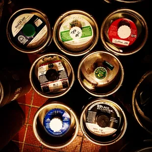 We feature a great selection of local craft beers as well as great micro brews from across the country!