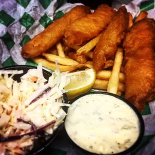 Our very popular Fish 'n Chips!