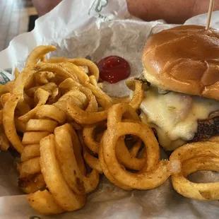 Firecracker burger