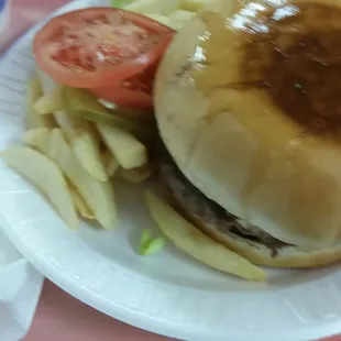 Beefy burger delicious