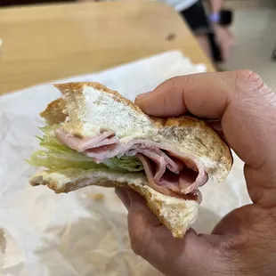 Kid&apos;s ham and cheese