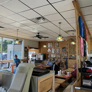 interior, sushi and sashimi
