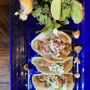 Lime-Chicken Street Tacos