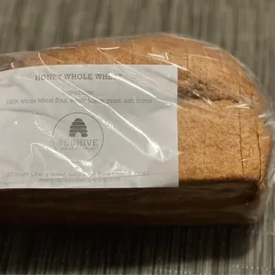 Honey whole wheat bread