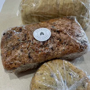 Sourdough, blueberry zucchini and chocolate cookies