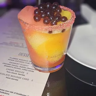Strawberry &amp; Mango margarita