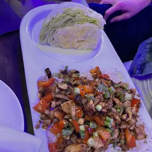 Chicken Lettuce Wraps