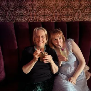 Mom and daughter birthday cocktails