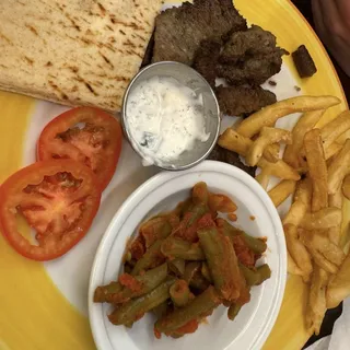 Beef & Lamb Gyro Platter