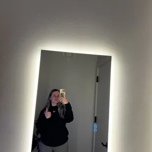The mirror