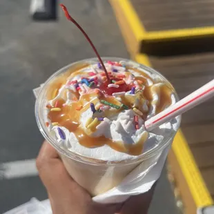 Peanut butter shake
