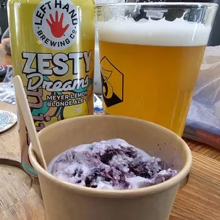 Sundae Fundae beer pairing with Left Hand Brewing Company at Beer:30