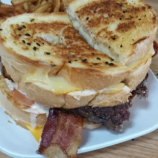 The grilled cheese burger