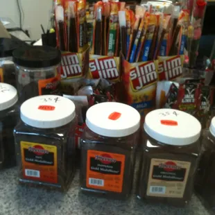 MEAT!!!  Slim Jim's, beef jerky, Jack Links