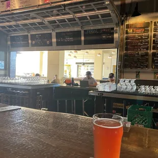 The bar