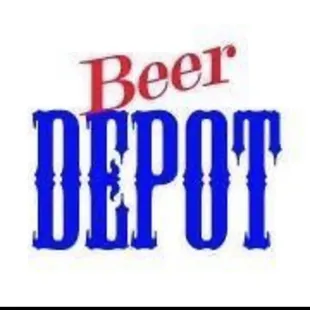 the logo for beer depot depot