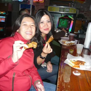 I love my chicken wings, and these were among the best I've had.  I think they have wing specials during happy hour too.