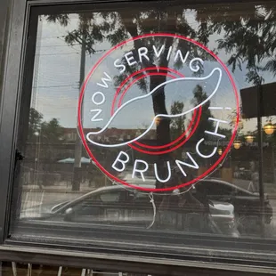Brunch sign