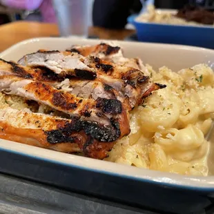 Mac n. Cheese wit blackened chicken!