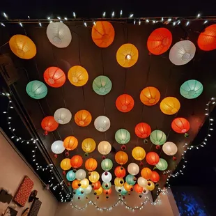 One of the ceilings