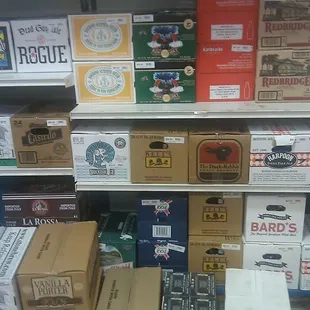 Some of their microbrews.