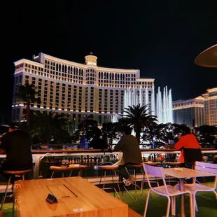 Fountain view!