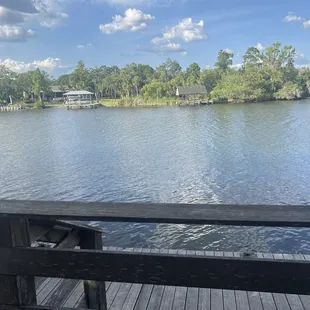 View of the Alafia from the deck