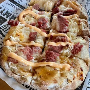 Rueben Flatbread