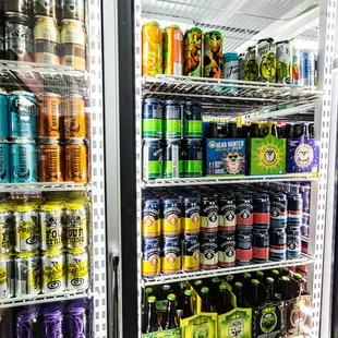 A cooler at the Kenny Road Market.