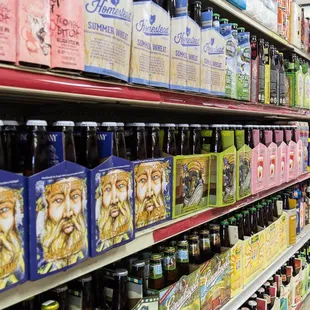 A shelf at the Kenny Road Market.